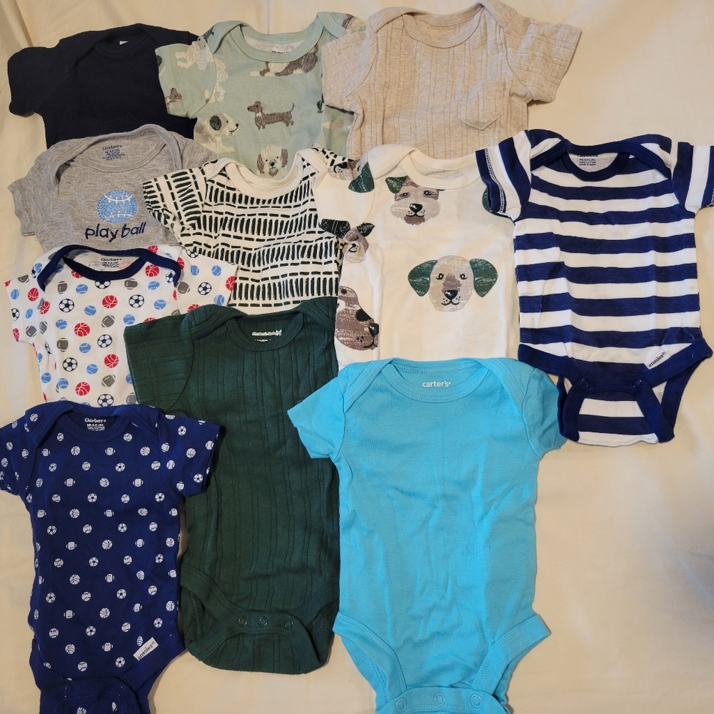 Newborn Onsie Lot